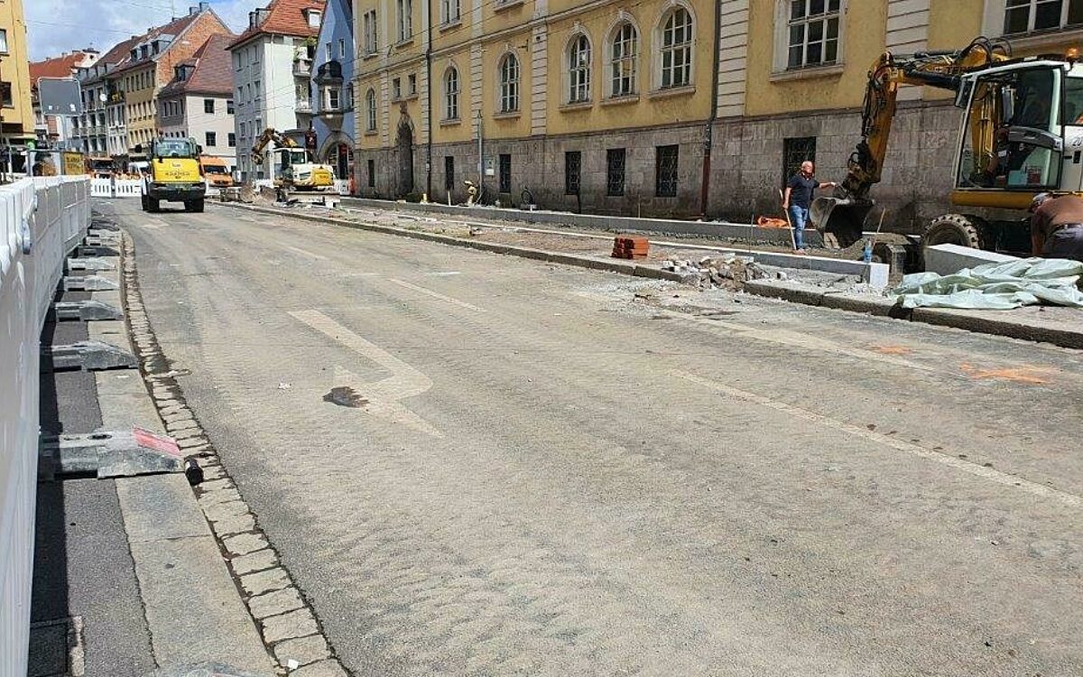 Baustelle Sanderring Bauarbeiten Sommer 2021 3 Baustelle Sanderring Bauarbeiten Sommer 2021 3