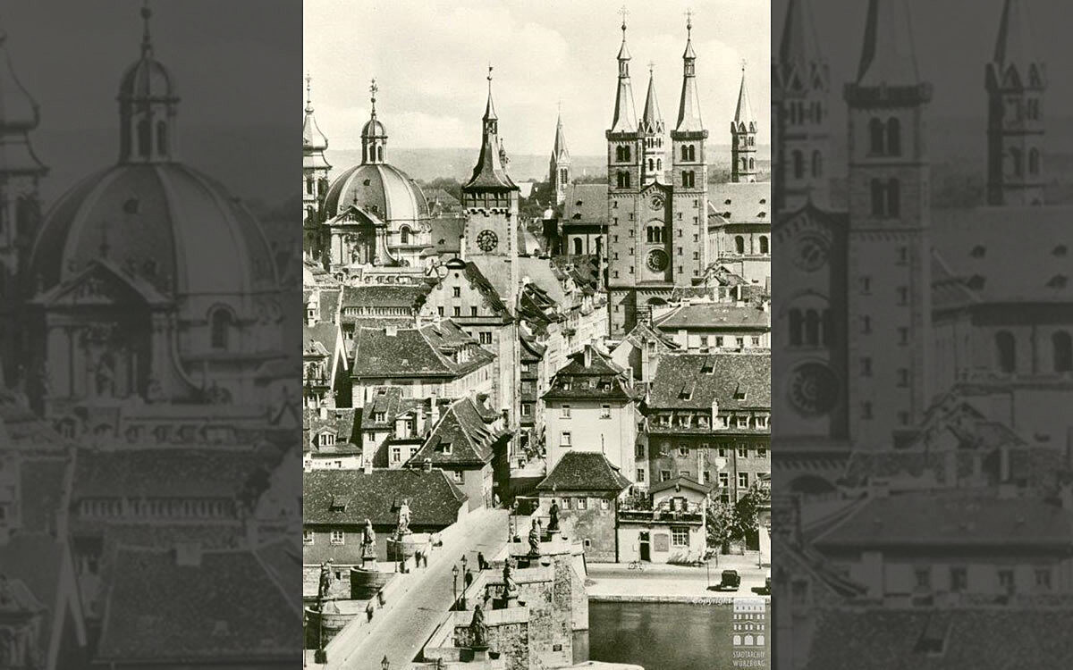 Blick auf die Innenstadt Vorher Foto Willi Duerrnagel Blick auf die Innenstadt Vorher Foto Willi Duerrnagel