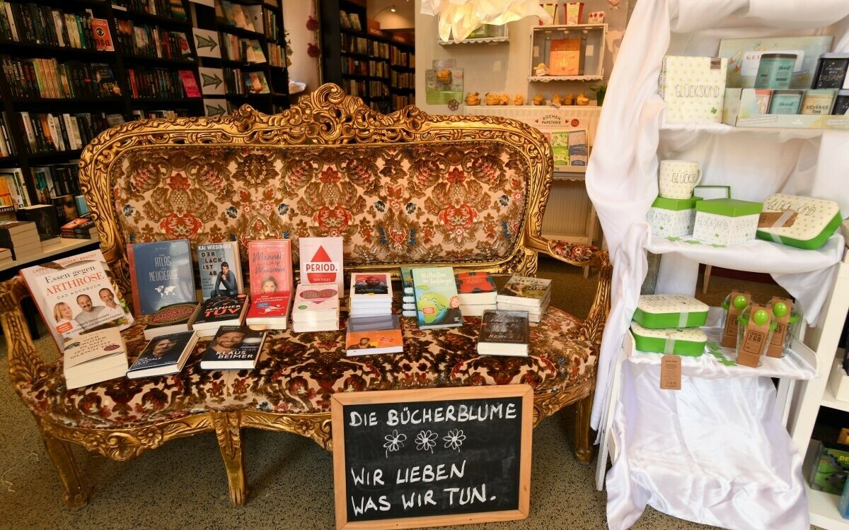 Bücherblume innen Bücherblume innen