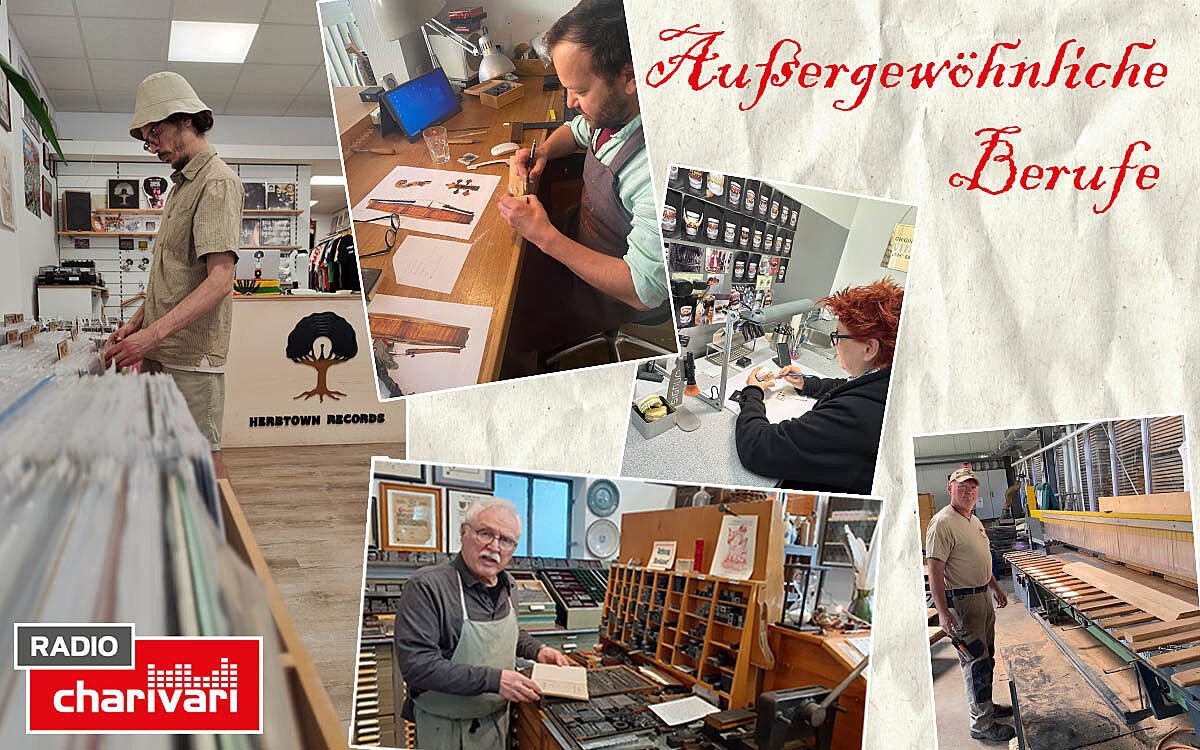 Collage Aussergewöhnliche Berufe 1200x750 Collage Aussergewöhnliche Berufe 1200x750