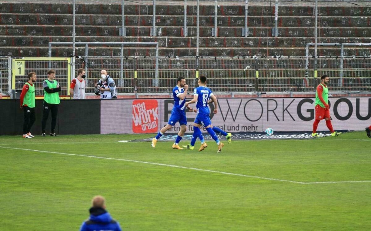 Darmstadt Fuehrungstreffer Wuerzburger Kickers Darmstadt Fuehrungstreffer Wuerzburger Kickers