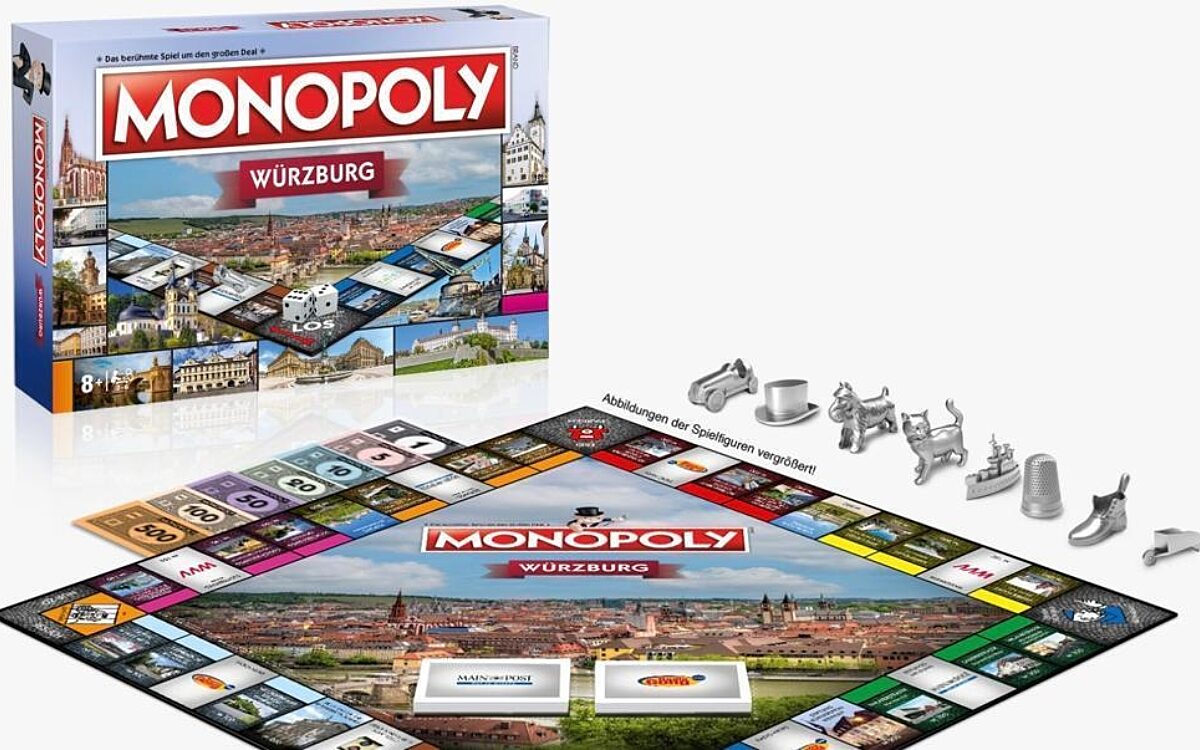 Das Wuerzburg Monopoly ausgepackt Das Wuerzburg Monopoly ausgepackt
