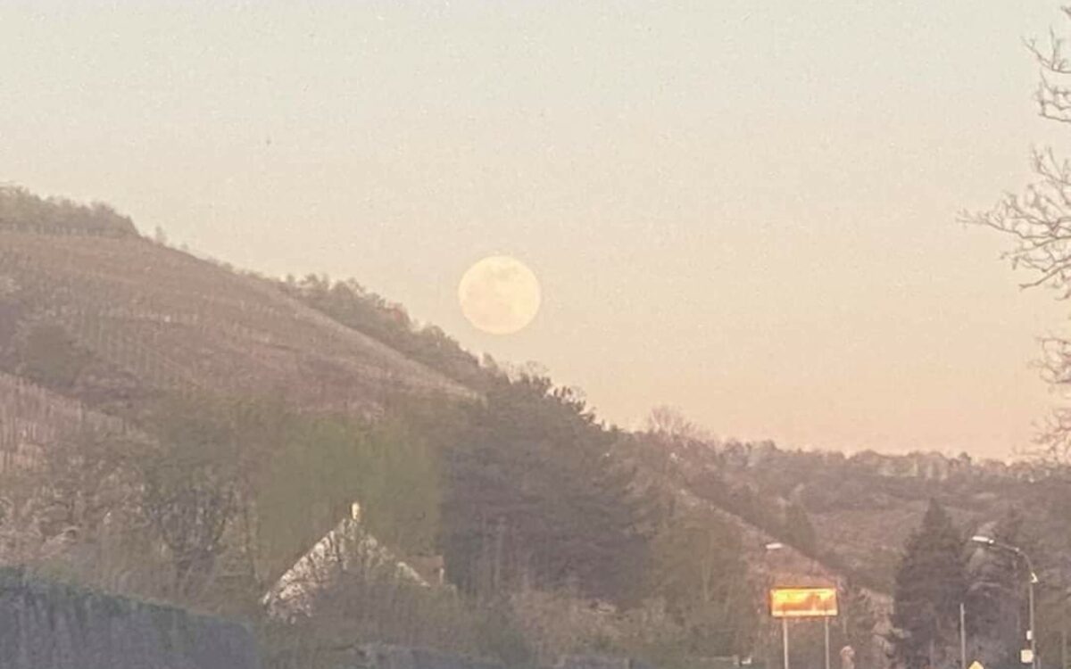 Diesen Supermond hat Georg vor die Linse bekommen Diesen Supermond hat Georg vor die Linse bekommen