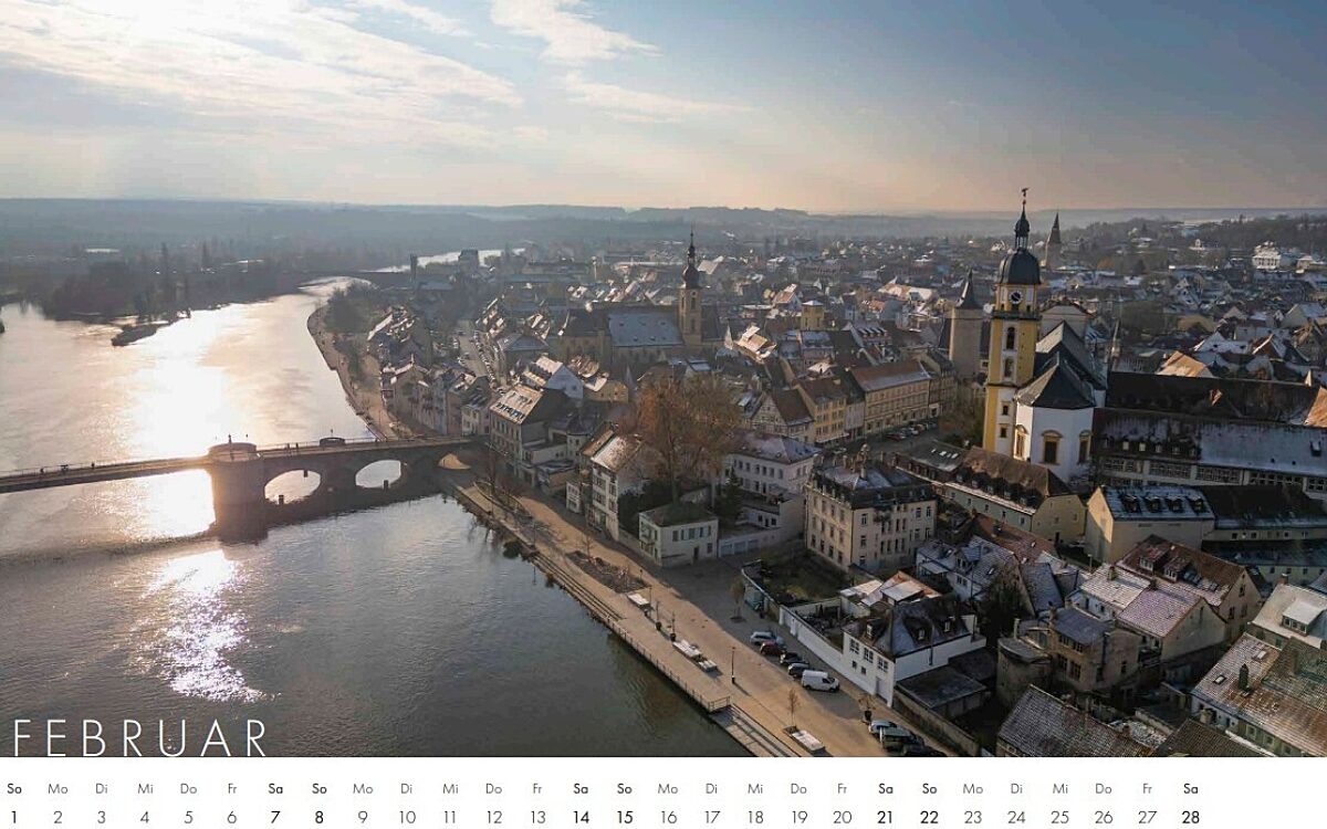 Franken von oben Kitzingen 2 Franken von oben Kitzingen 2