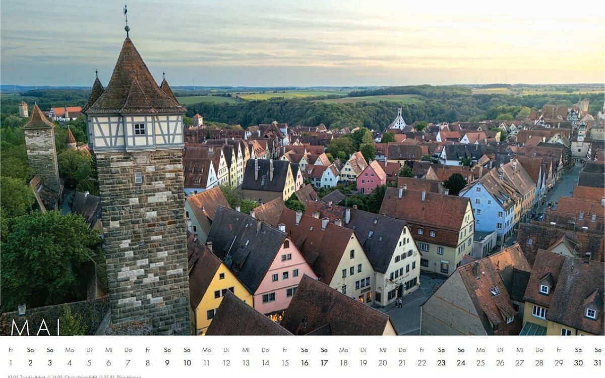 Franken von oben Rothenburg 3 Franken von oben Rothenburg 3