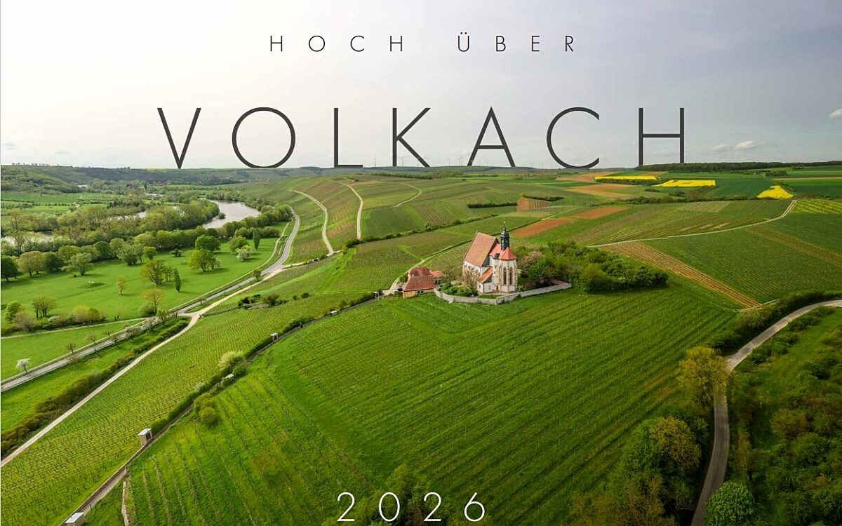 Franken von oben Volkach 1 Franken von oben Volkach 1