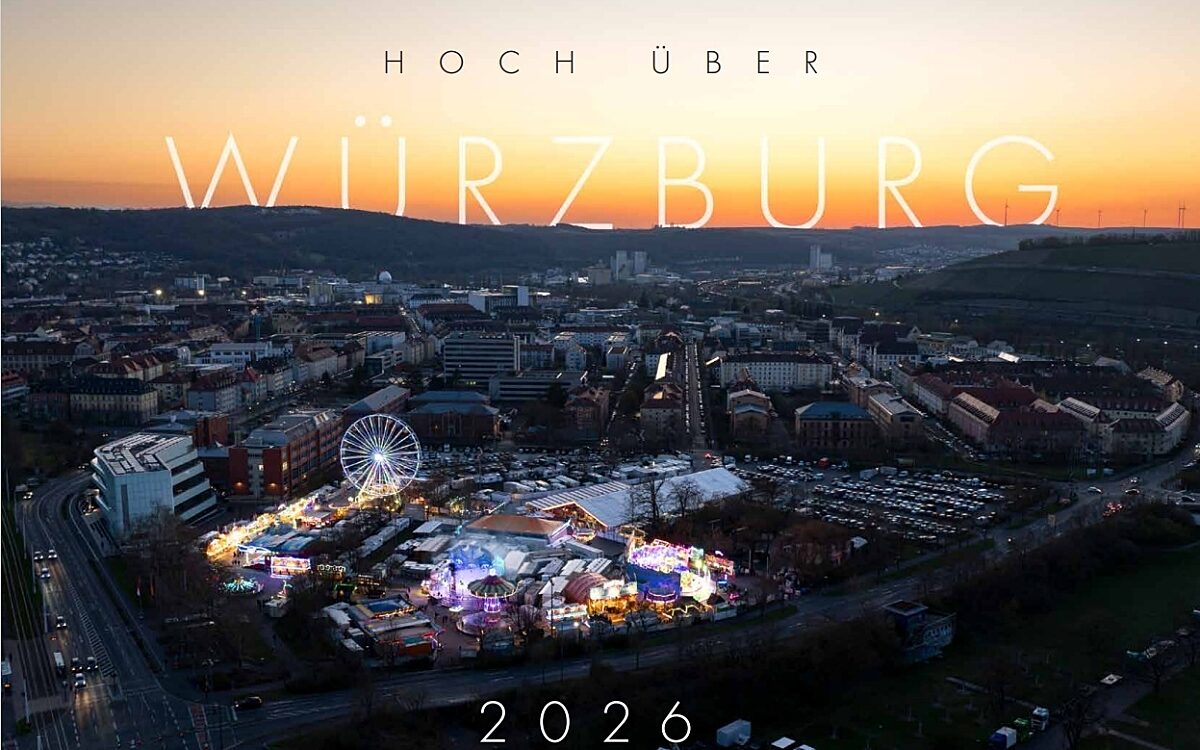 Franken von oben Würzburg 1