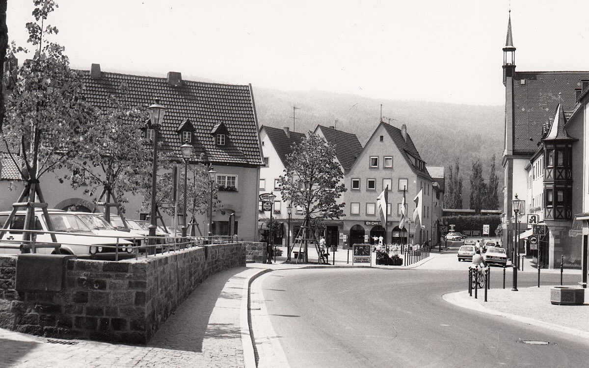 Gem Marktplatz um 1990 Gem Marktplatz um 1990