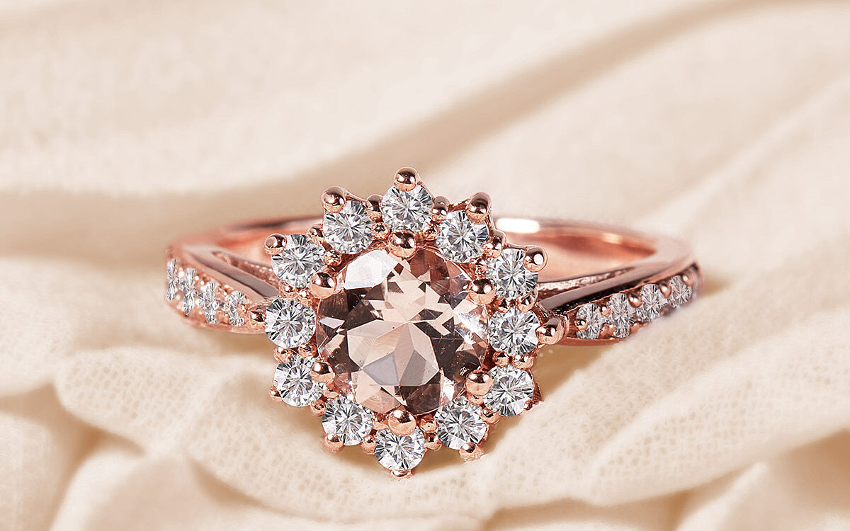 MEINCHARIVARI Ring mit Blueten MEINCHARIVARI Ring mit Blueten