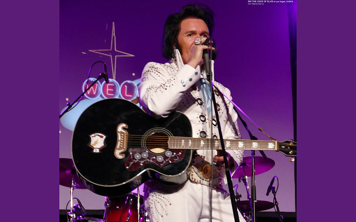 RIO THE VOICE OF ELVIS Viva Las Vegas c Stefanie Heier RIO THE VOICE OF ELVIS Viva Las Vegas c Stefanie Heier