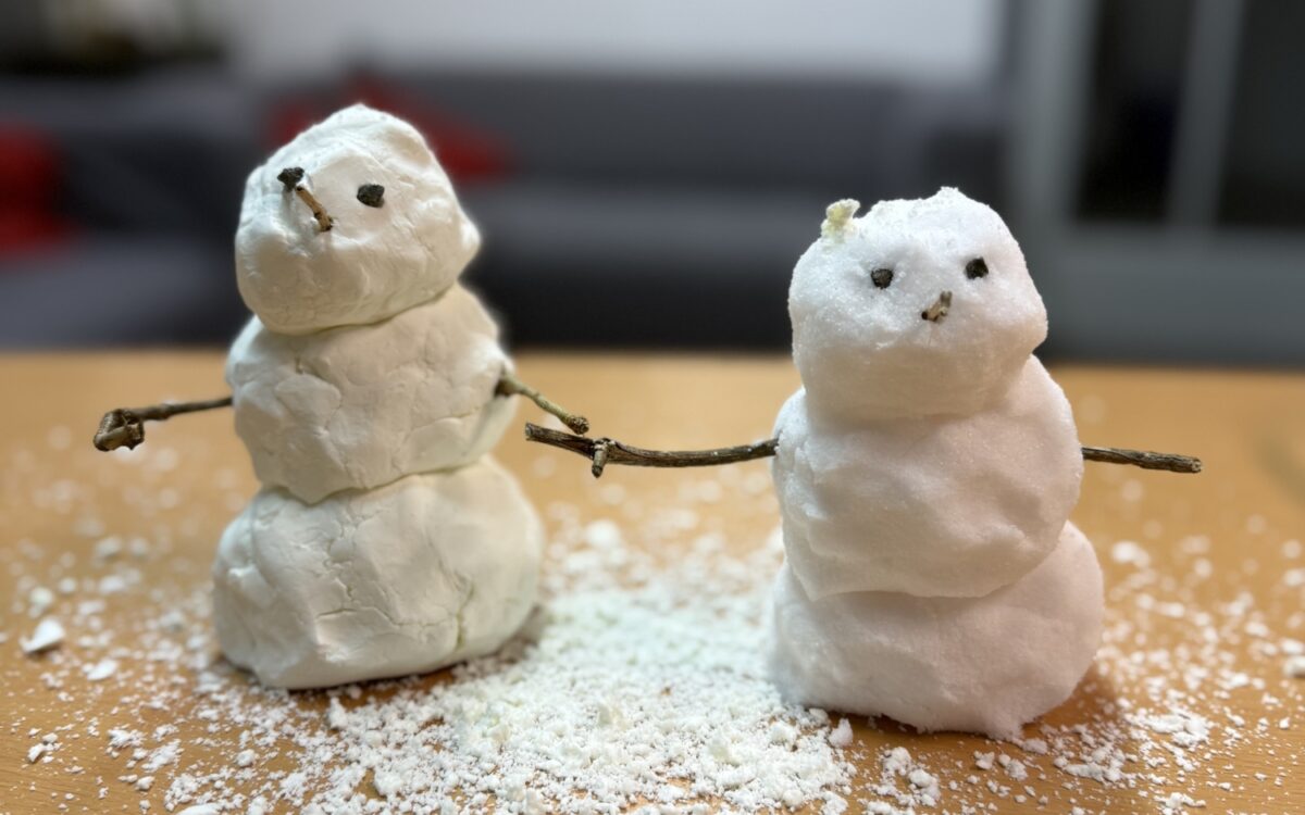 Schneemann Kunstschnee Schneemann Kunstschnee