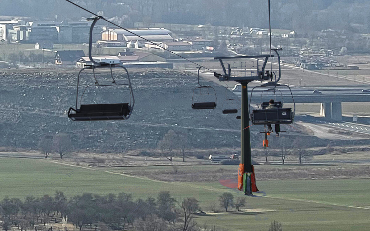Skilift in Randersacker so könnte es aussehen Skilift in Randersacker so könnte es aussehen