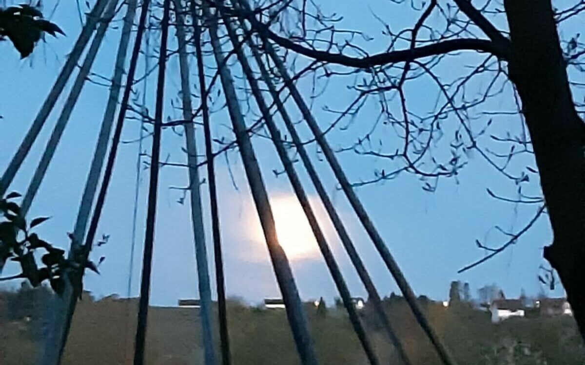 Supermond fotografiert von Gerhard Supermond fotografiert von Gerhard