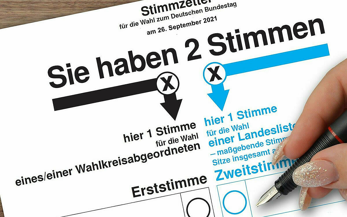 Wahlzettel Bundestagswahl 2021 Image by Frauke Riether Pixabay com Wahlzettel Bundestagswahl 2021 Image by Frauke Riether Pixabay com