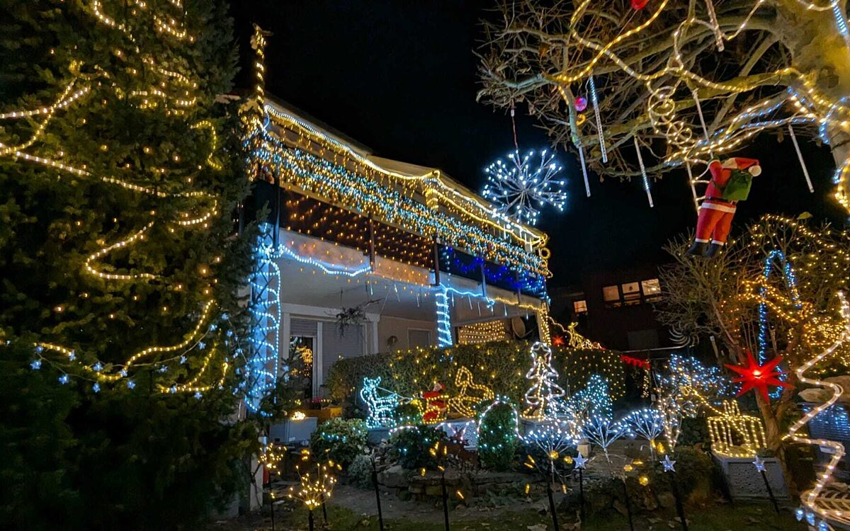 Weihnachtshaus Thüngersheim 1 Weihnachtshaus Thüngersheim 1