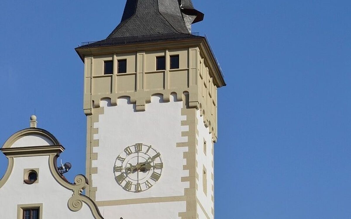 Würzburg Rathausturm Grafeneckart Würzburg Rathausturm Grafeneckart
