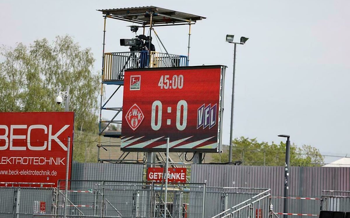 Wuerzburger Kickers Halbzeitstand Osnabrueck Wuerzburger Kickers Halbzeitstand Osnabrueck