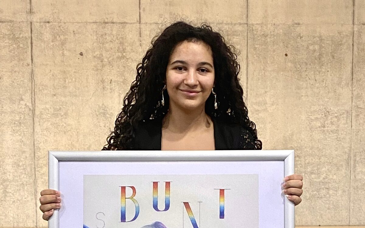 Bunt statt blau wettbewerb gewinnerin Bunt statt blau wettbewerb gewinnerin