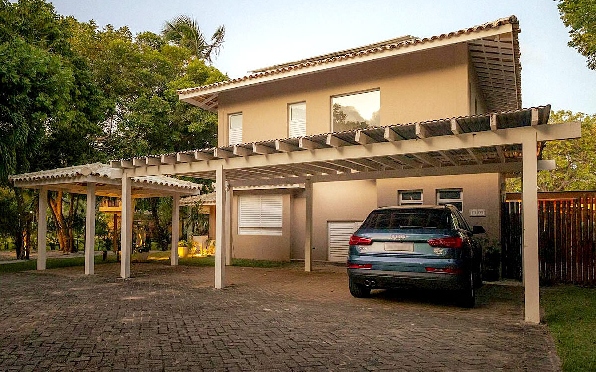 Carport vor Haus - pexels.com