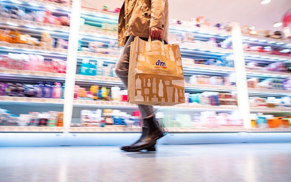 Einkauf bei DM Einkauf bei DM