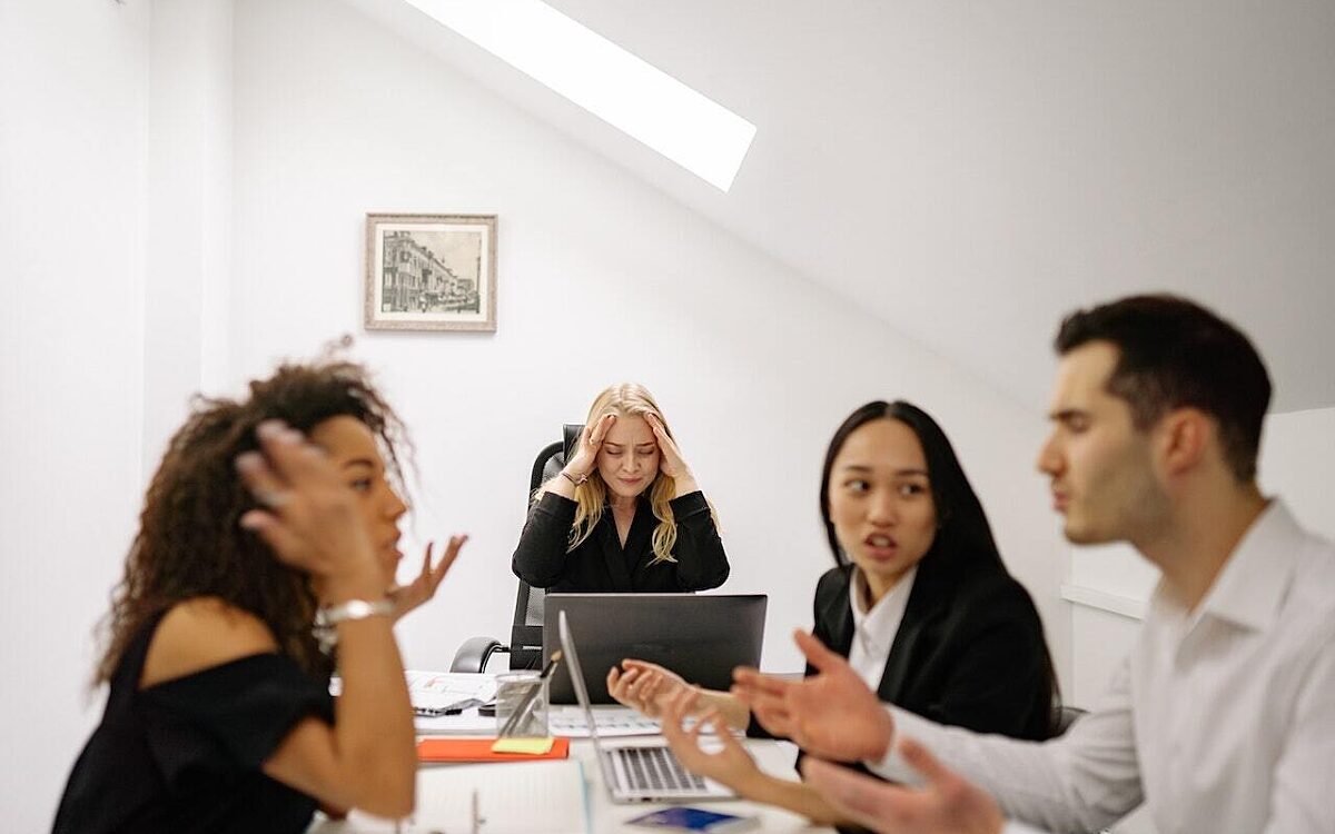 Büro Lärm Stress - pexels.com Büro Lärm Stress - pexels.com