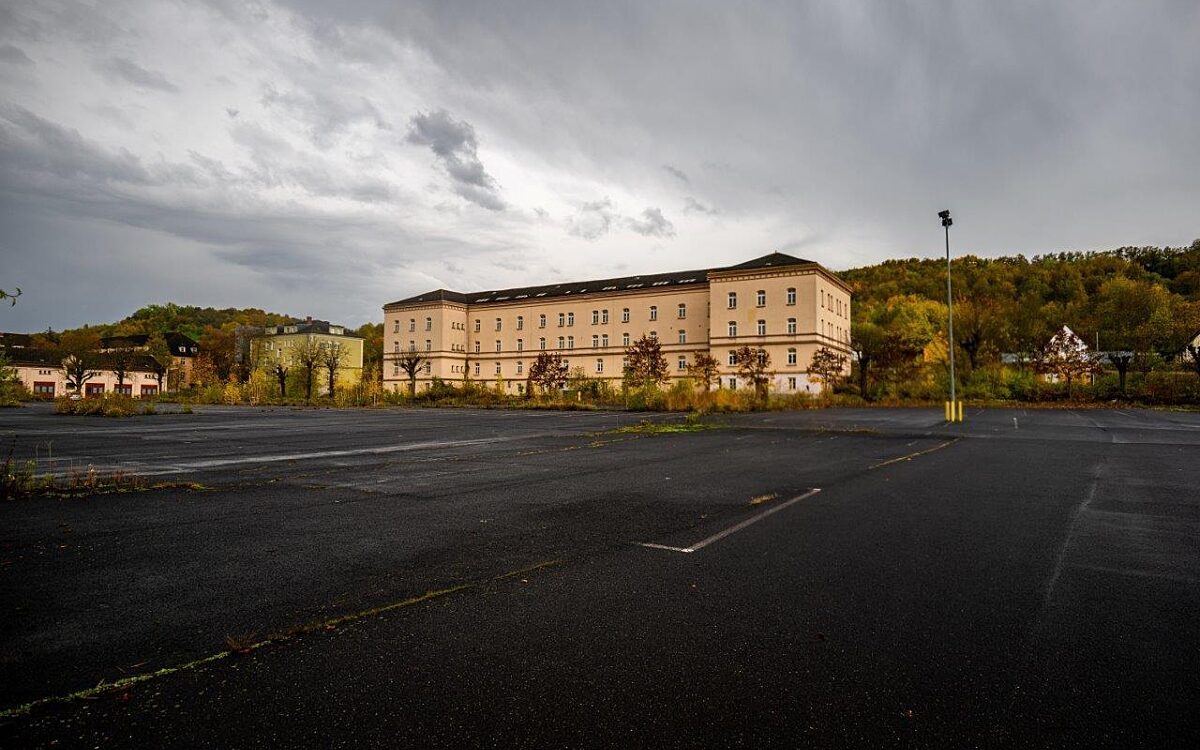 Die Faulenbergkaserne Weitwinkel Die Faulenbergkaserne Weitwinkel