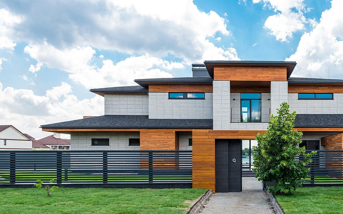 Zaun mit Haus - pexels.com Zaun mit Haus - pexels.com