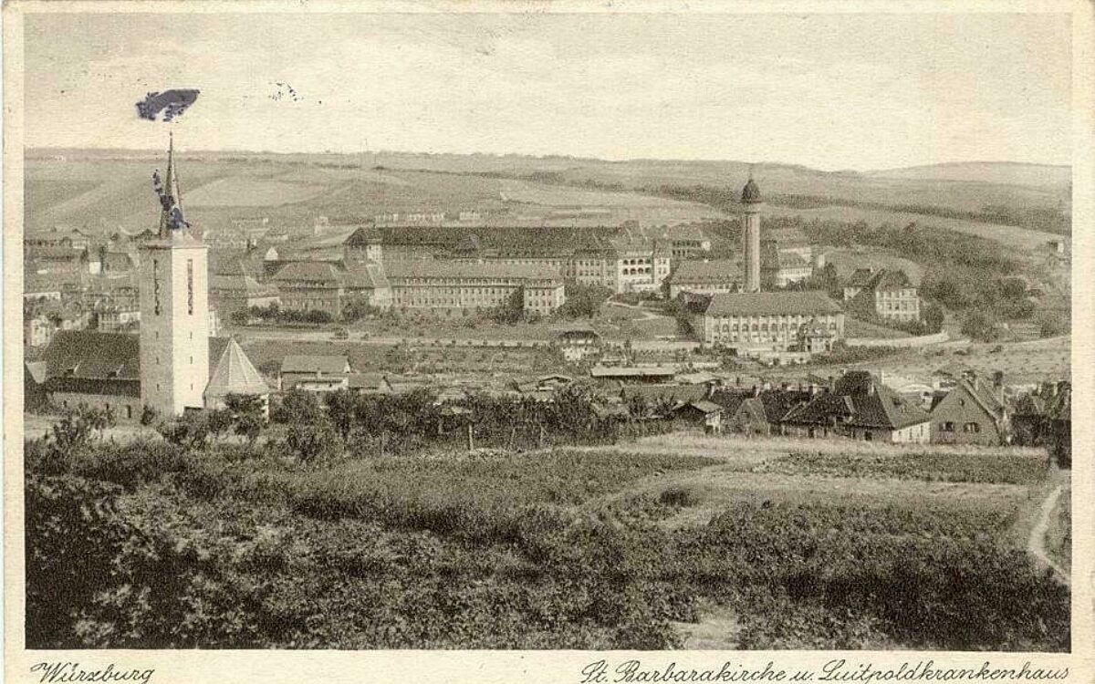 K800 1920 Grombuehl Lukra St Barbarakirche K800 1920 Grombuehl Lukra St Barbarakirche