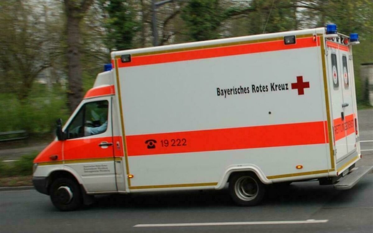 Ein Rettungswagen des Bayerischen Roten Kreuz Ein Rettungswagen des Bayerischen Roten Kreuz