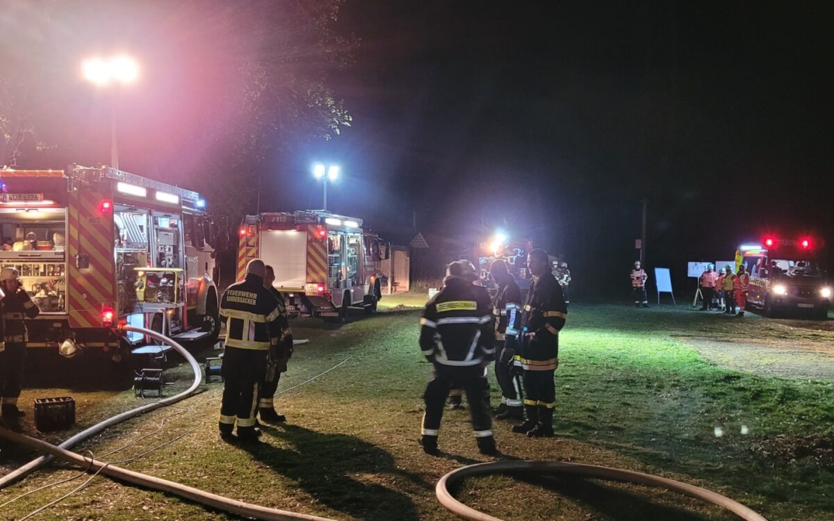 Brand auf der Naturheilinsel Brand auf der Naturheilinsel