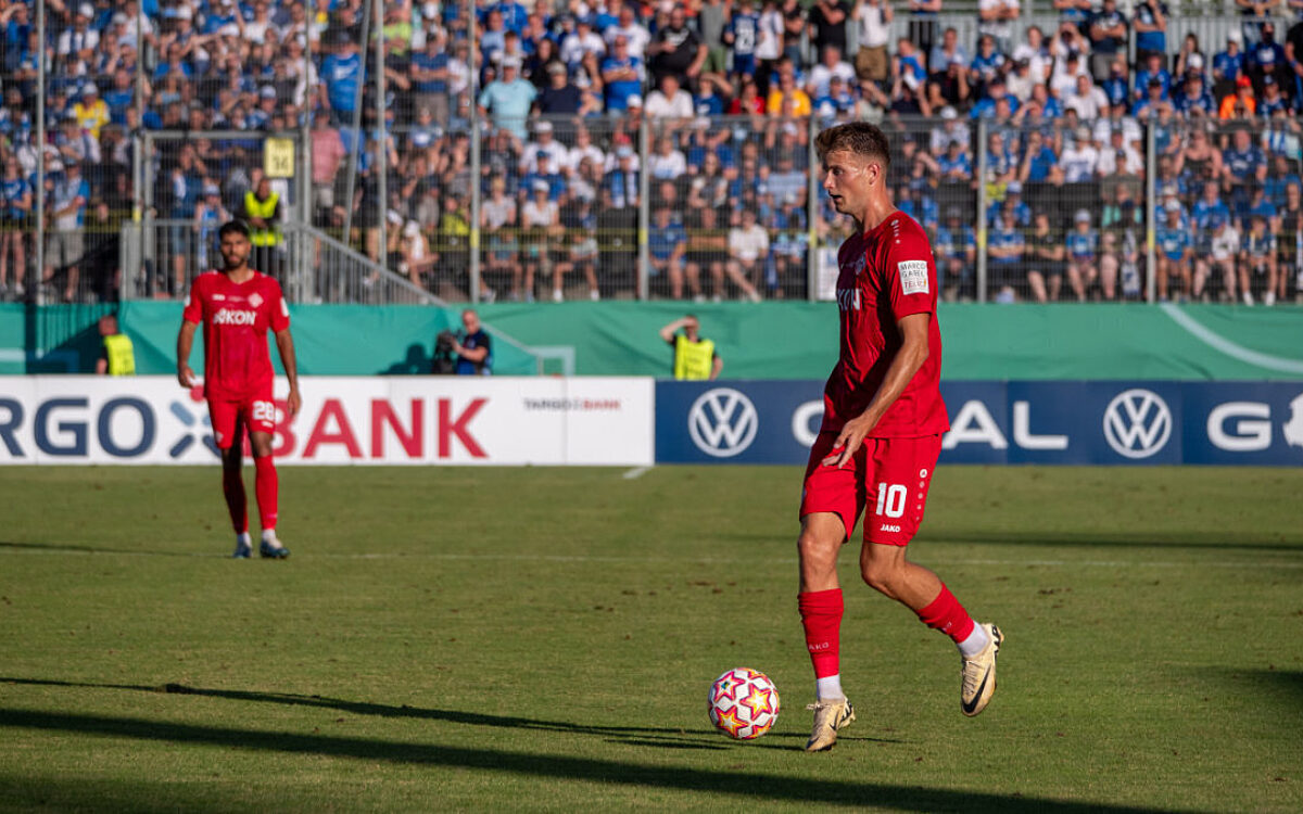 Spieler Würzburger Kickers Moritz Hannemann Spieler Würzburger Kickers Moritz Hannemann