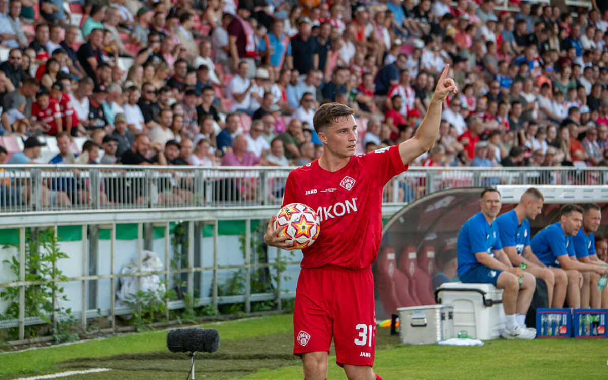 Spieler Würzburger Kickers Tim Kraus Spieler Würzburger Kickers Tim Kraus