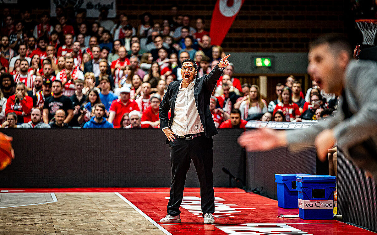 Würzburg Baskets vs Braunschweig Sasa Filipovski Würzburg Baskets vs Braunschweig Sasa Filipovski