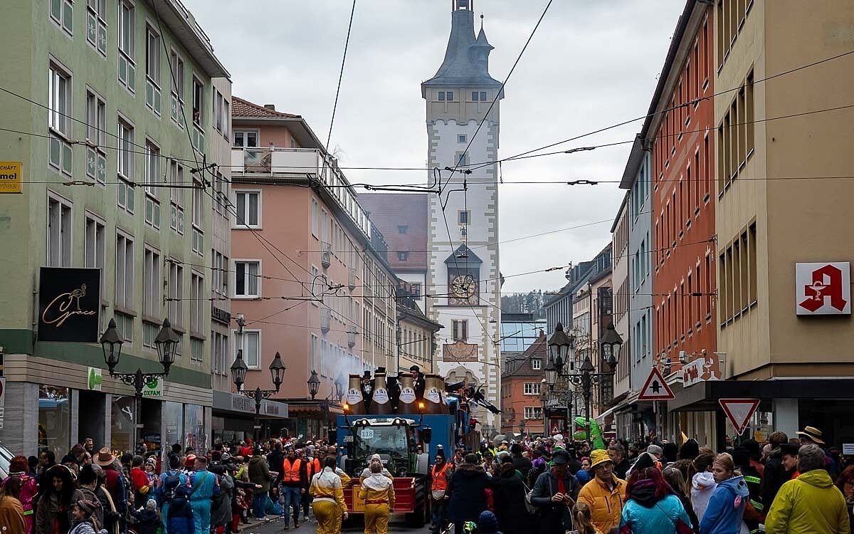 Würzburger Faschingsumzug 2024 Würzburger Faschingsumzug 2024