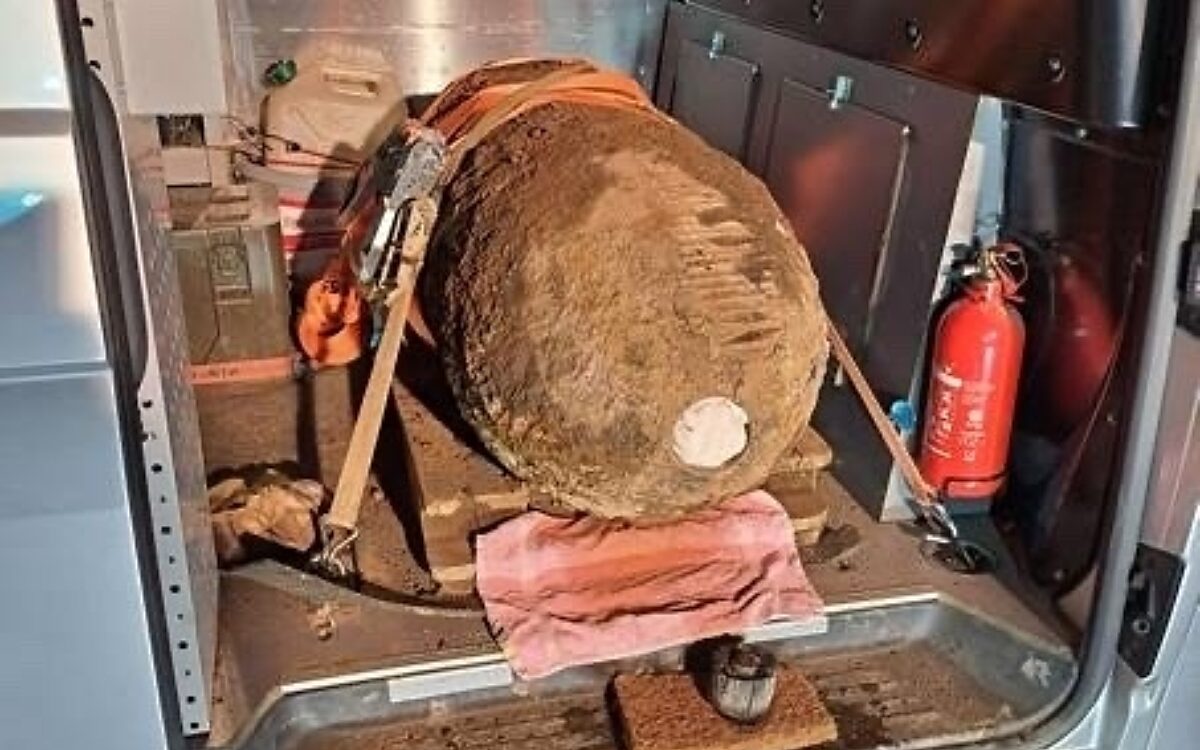 Entschärfte Fliegerbombe in Schweinfurt Entschärfte Fliegerbombe in Schweinfurt