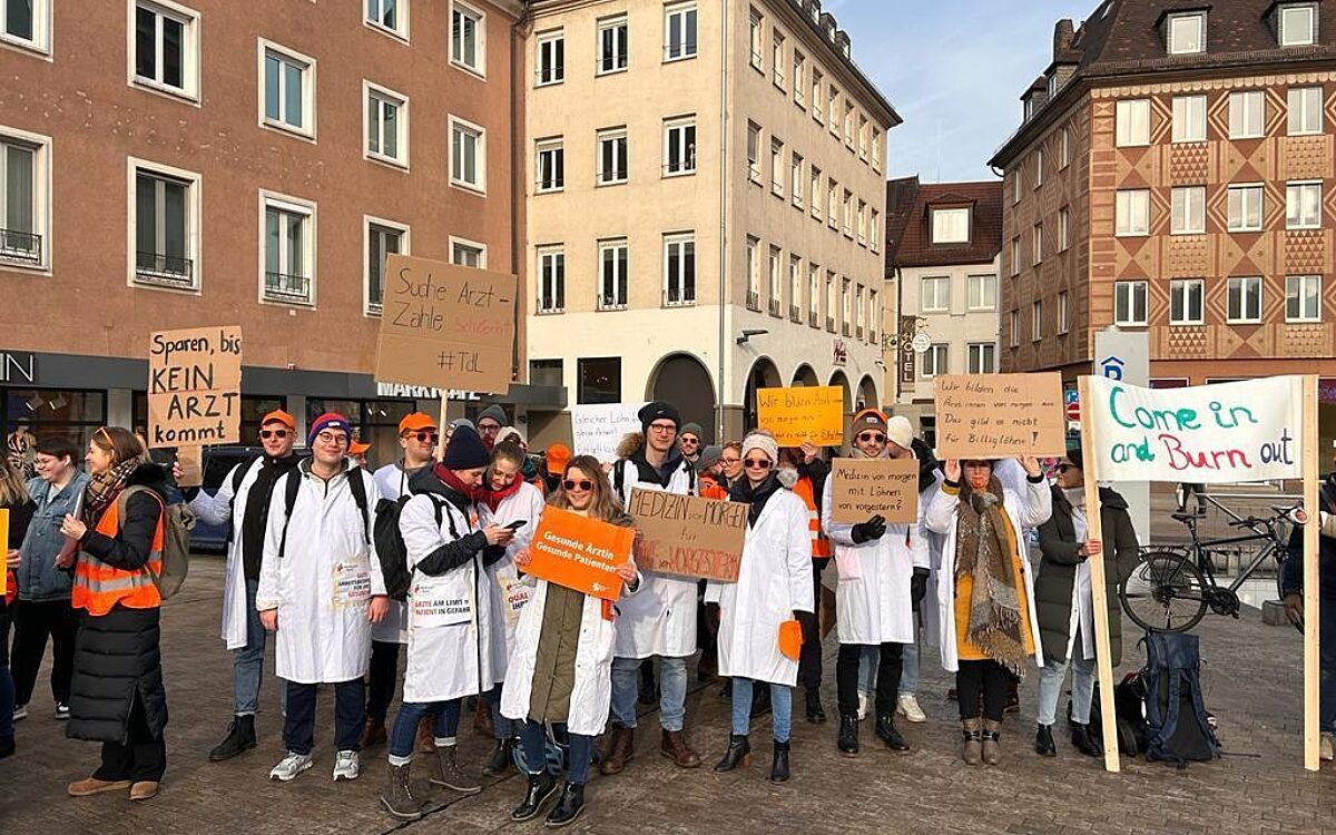 Aerztestreik UKW Aerztestreik UKW