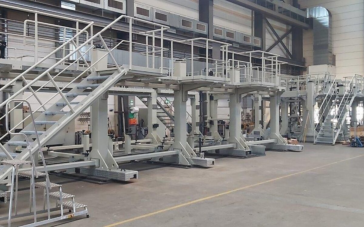 Der Aufbaustand für die neue Würzburger Straßenbahn Der Aufbaustand für die neue Würzburger Straßenbahn