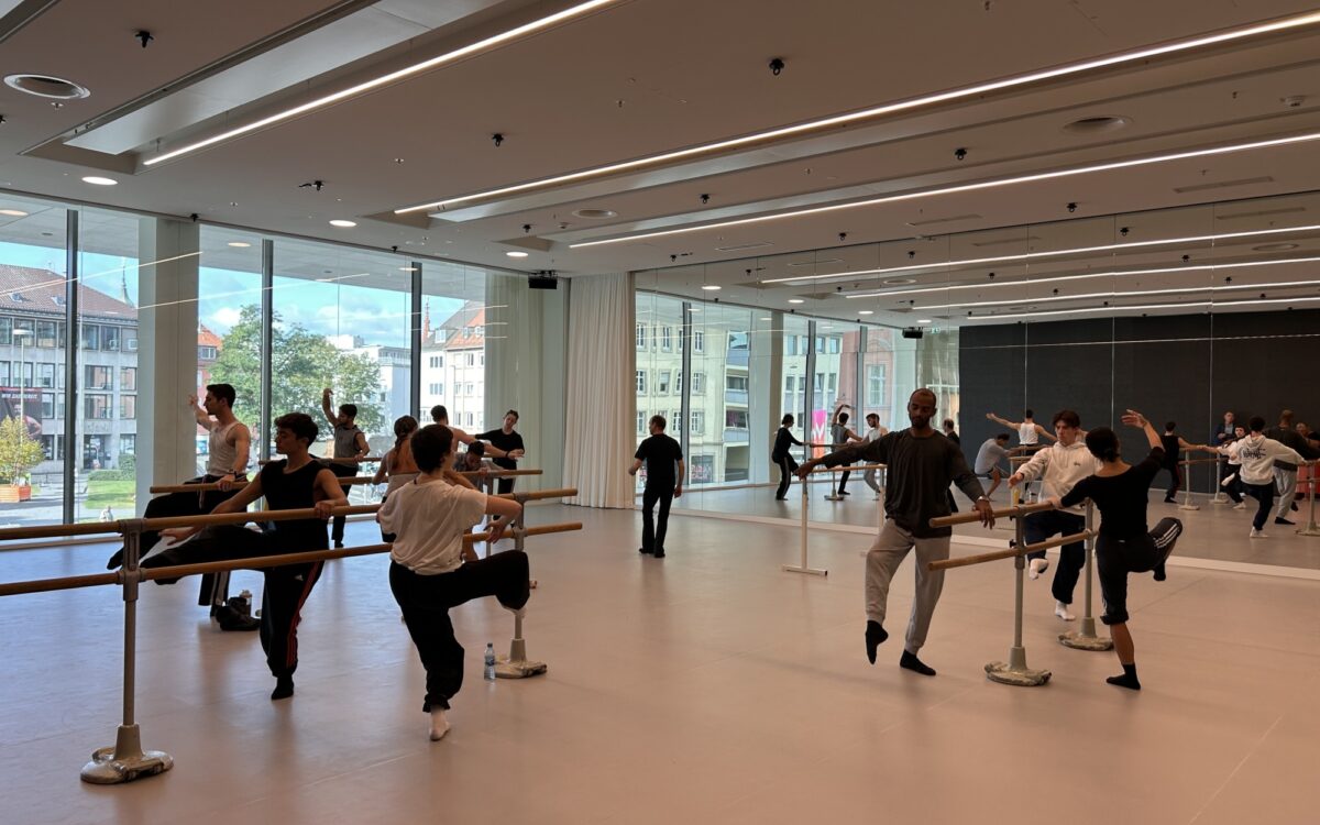 Ballettprobe im Mainfranken Theater Ballettprobe im Mainfranken Theater