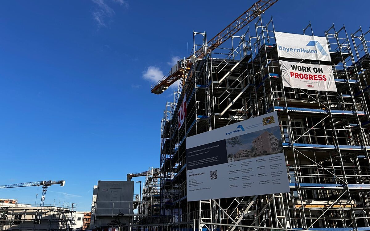 Bayernheim feiert Richtfest im Hubland Bayernheim feiert Richtfest im Hubland