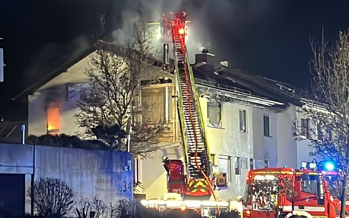 Brand Zellingen Mehrfamilienhaus