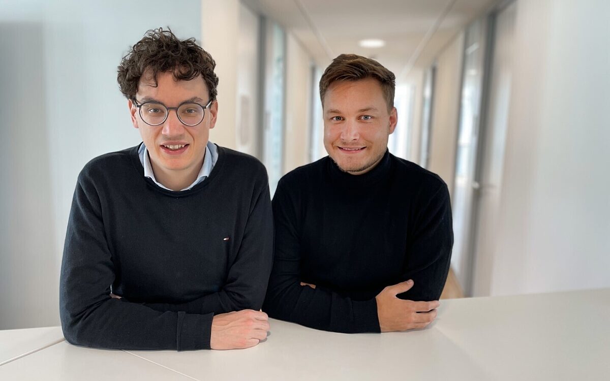 Johannes und Natanael Laier von WeSort.AI Johannes und Natanael Laier von WeSort.AI