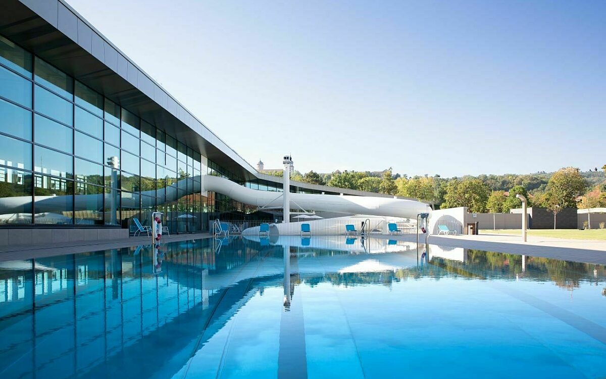 Das Außenbecken im Nautiland Das Außenbecken im Nautiland