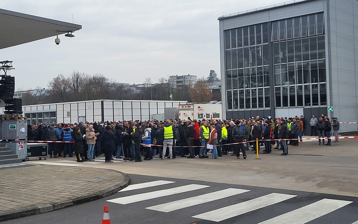 Demo bei Brose Demo bei Brose