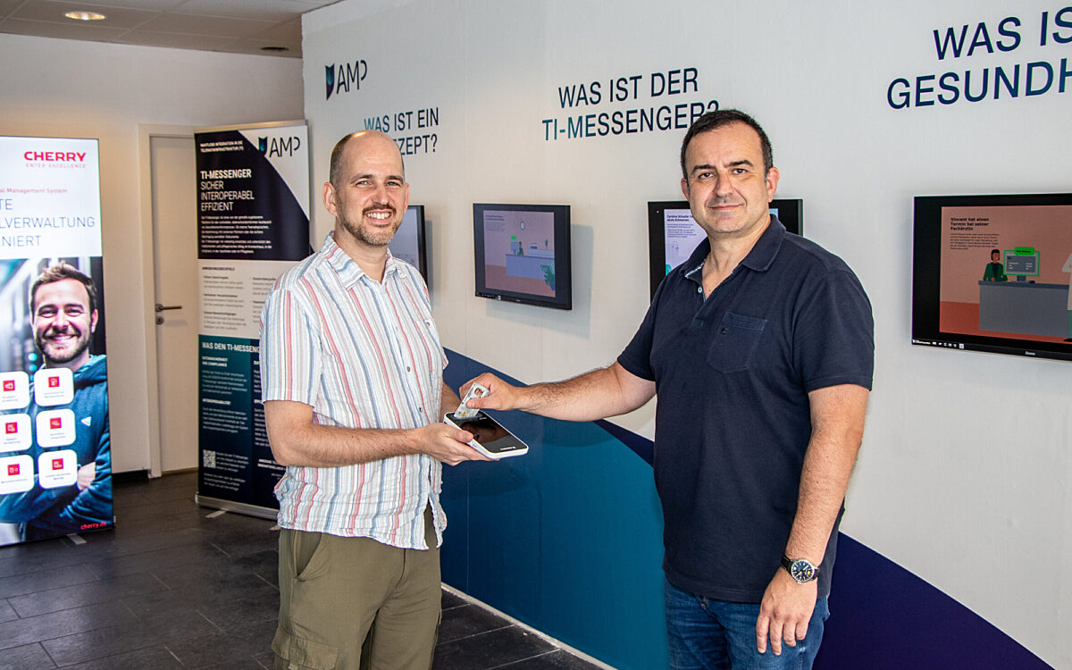 Der neue Pop Up Store zu digitalen Gesundheitsangeboten in Wuerzburg Der neue Pop Up Store zu digitalen Gesundheitsangeboten in Wuerzburg