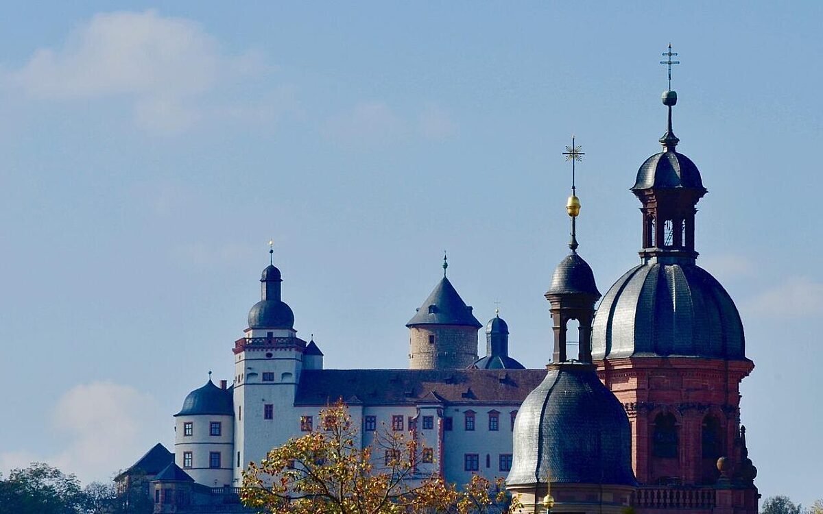 Die Festung Marienberg in Würzburg Die Festung Marienberg in Würzburg