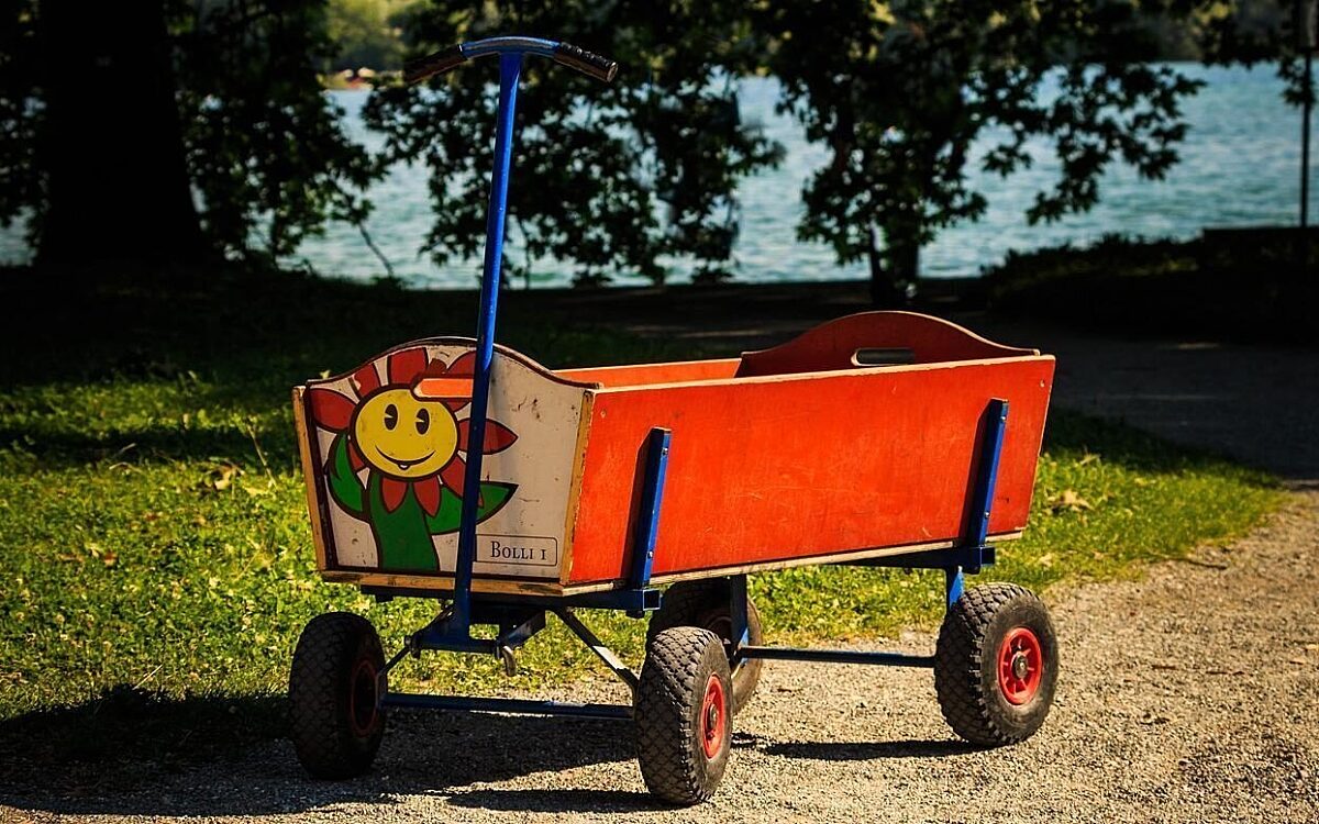 Ein Bollerwagen Ein Bollerwagen