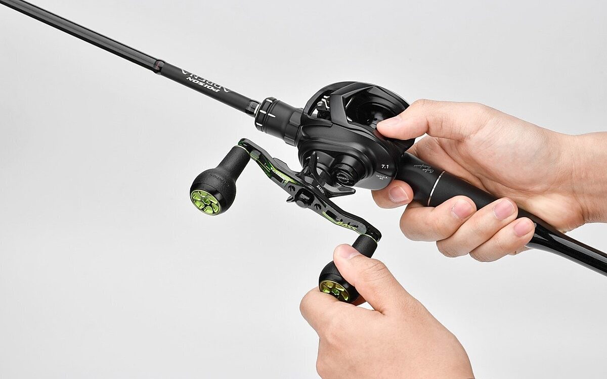 Eine Angelrute Eine Angelrute