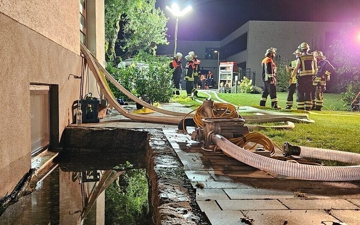 Einsatz in Volkach Wasserschaden Einsatz in Volkach Wasserschaden