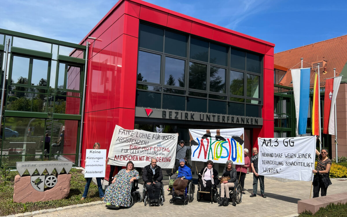 Europaeischer Protesttag Menschen mit Behinderung Europaeischer Protesttag Menschen mit Behinderung