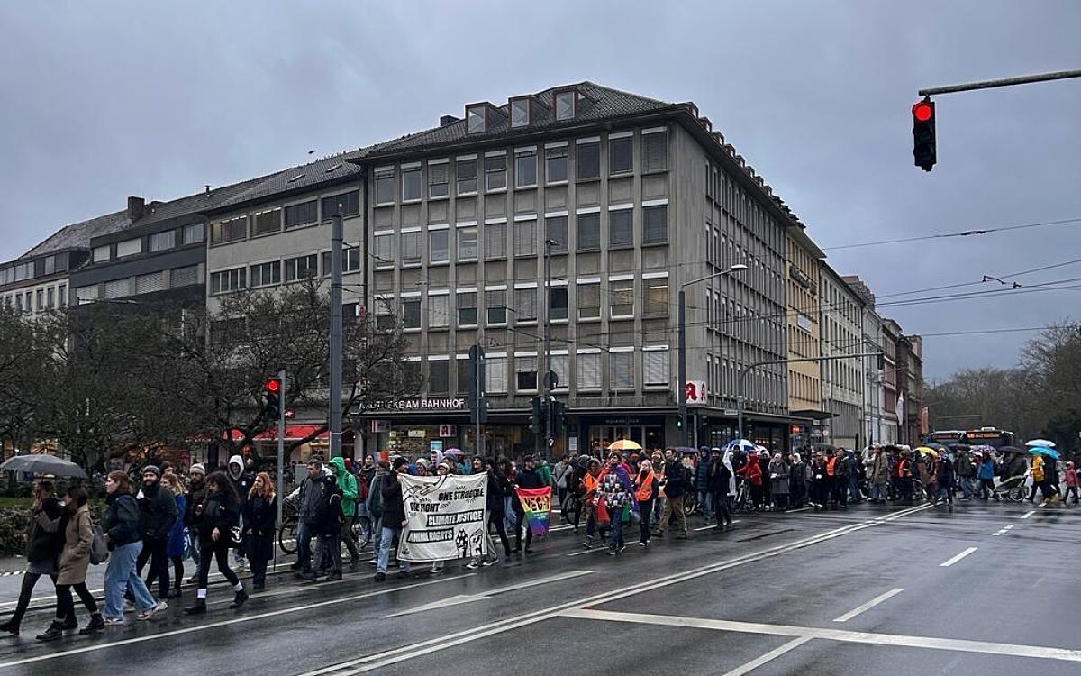FFF Demo in Wuerzburg FFF Demo in Wuerzburg